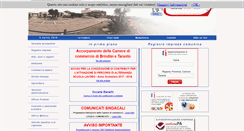 Desktop Screenshot of camcomtaranto.gov.it